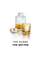 verjaardgskaart met whiskey the older the better